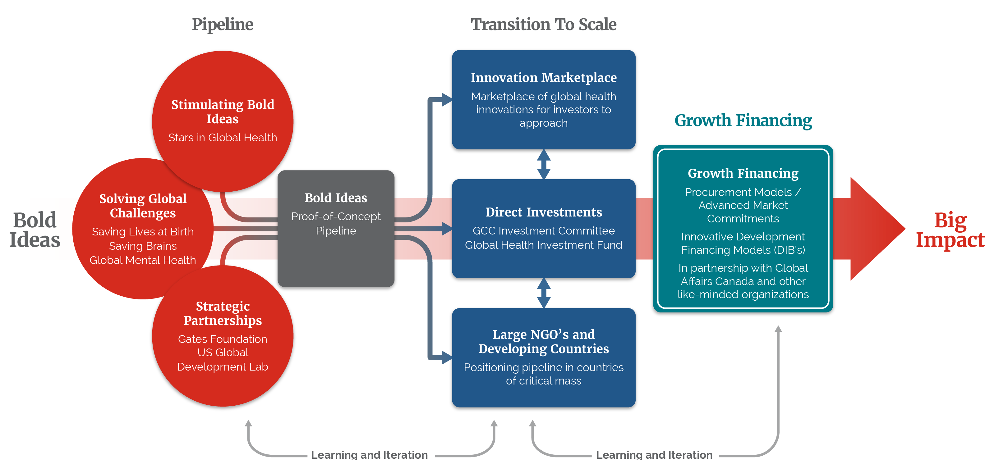 Grand Challenges Canadas Innovation Process