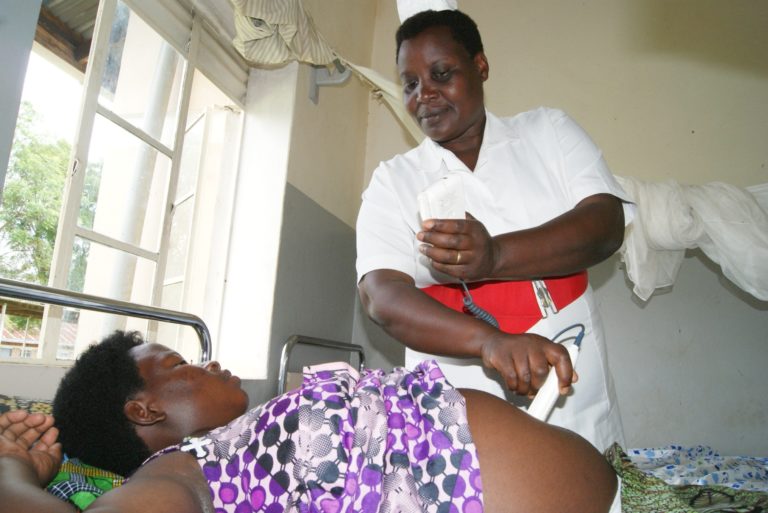 One of the health workers recruited to work at Kihihi Health Centre IV