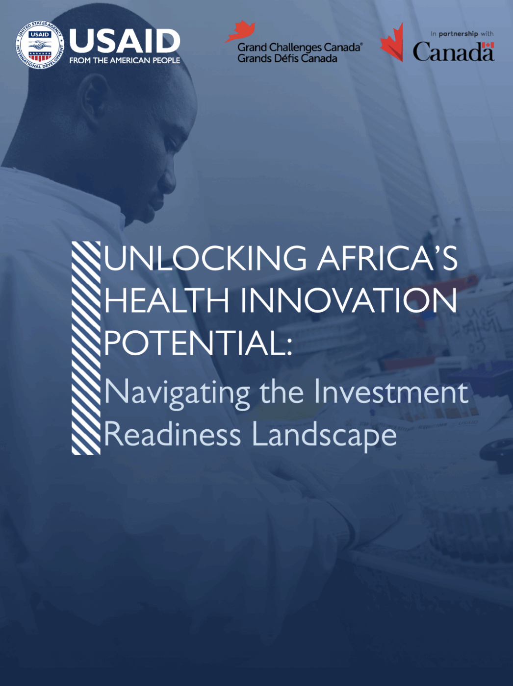 USAID-GCC Report Cover - Unlocking Health Investment in Africa