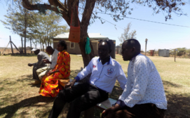 Christian Aid (UKI) in Kenya - A visit to Naikkara Health facility by the project team
