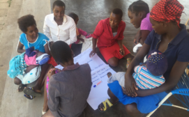 Young Mentor Mothers during a training workshop (Zimbabwe)