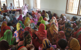 Community Meeting in Khagaria District Bihar
