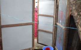 Shower installation for poor households (Bhashantek, Dhaka)