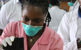 A clinical study nurse ( Winnie Kibirige)